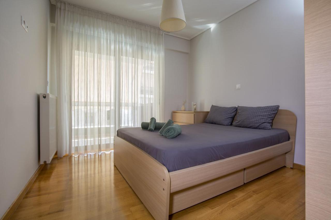 Lovely New Βuild Flat Near Metro - Free Parking Atenas Exterior foto