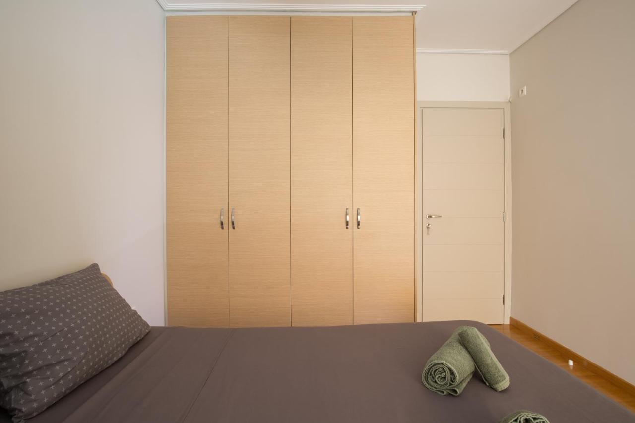 Lovely New Βuild Flat Near Metro - Free Parking Atenas Exterior foto