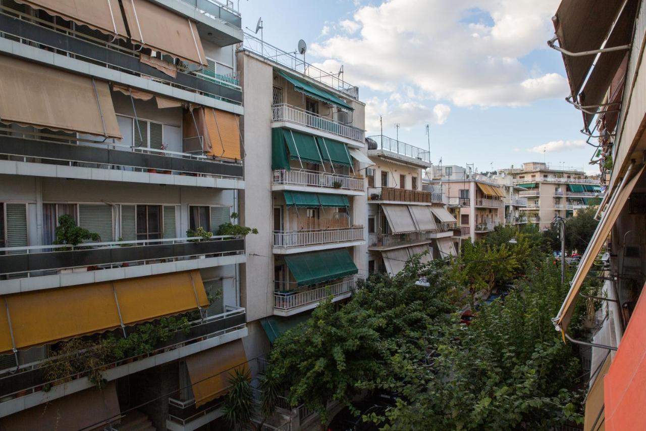 Lovely New Βuild Flat Near Metro - Free Parking Atenas Exterior foto