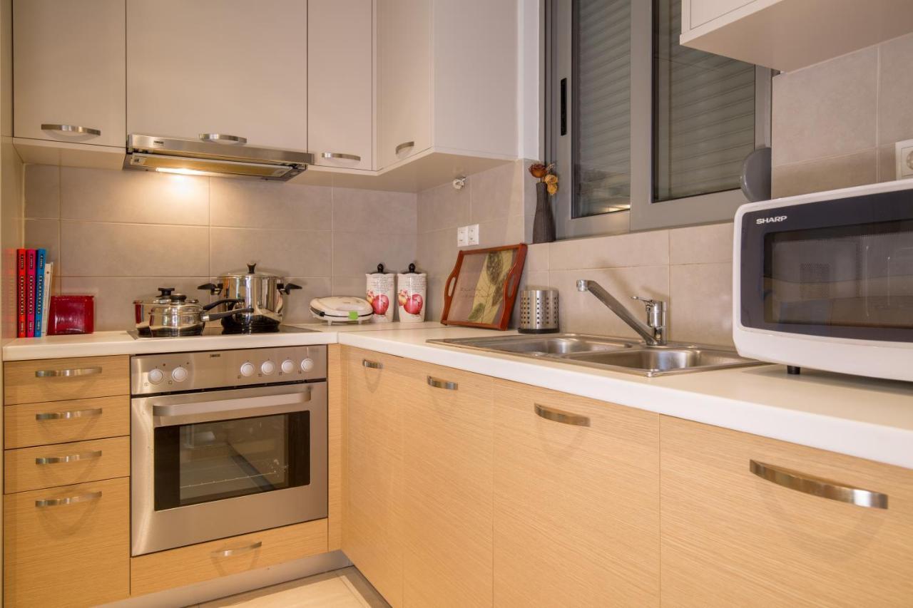 Lovely New Βuild Flat Near Metro - Free Parking Atenas Exterior foto