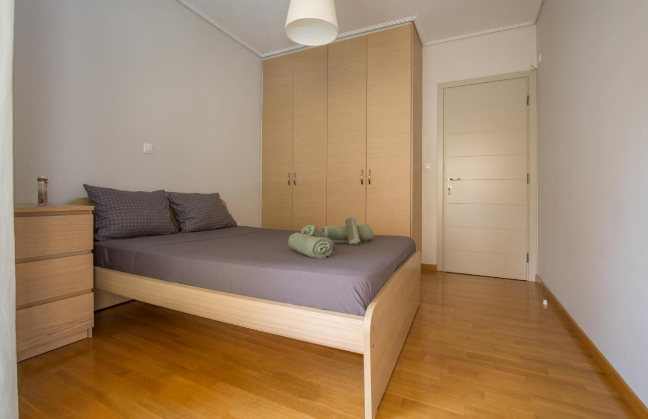 Lovely New Βuild Flat Near Metro - Free Parking Atenas Exterior foto